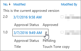 فعال سازی versioning در شیرپوینت